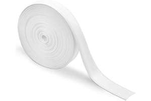 RVMATE RV Vinyl Insert Trim, 1 Inch Wide, 100 Feet, Heavy Duty Trailer Trim for RV Camper Travel Trailer, White