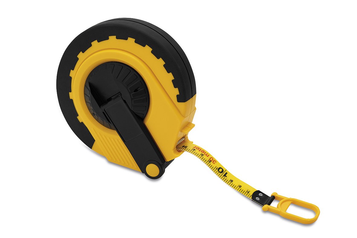 AUSONIA - 47535 PROFESSIONAL STEEL MEASURE SURVEYOR TYLON TAPE 15 MM X 50 METERS
