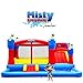 Blast Zone Misty Kingdom - Inflatable Combo Bounce House with Blower - Premium Quality - Holds 6 Kids - Wet/Dry - With Slide