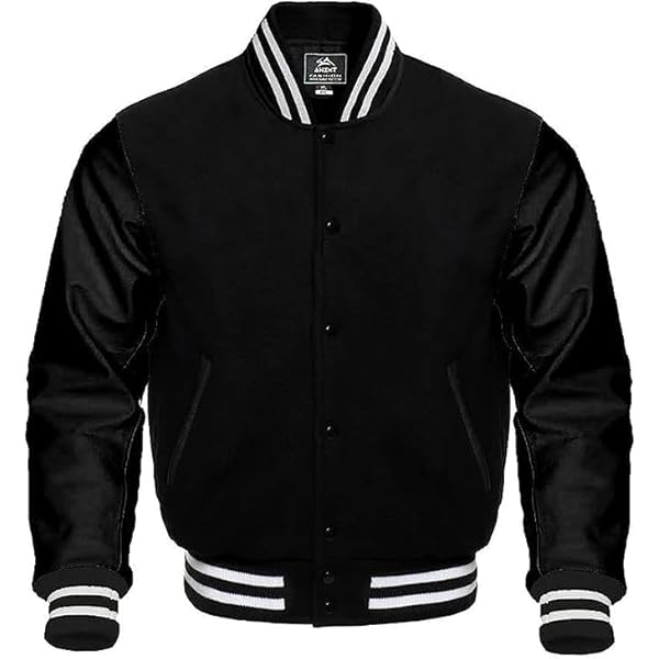 G GAME SPORTSWEAR America's Finest Varsity Jacket, Genuine Leather