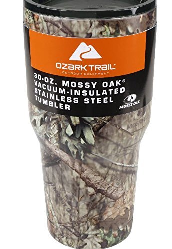 Ozark Trail Vacuum Insulated Stainless Steel 30 Ounce Tumbler (Mossy Oak)