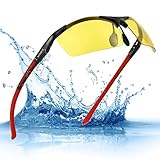 HD Night Driving Glasses Anti Glare Polarized Lenses Minimize Eye Fatigue Strain