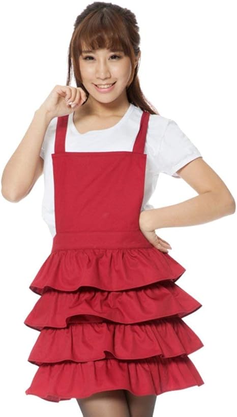Amazon コットンガールレディース女性エプロンよだれかけキッチン大人のエプロンスタイリッシュなセクシーなエプロン よだれかけクッカーバーベキューマシン洗える母の日ギフト B 30 27インチ エプロン オンライン通販