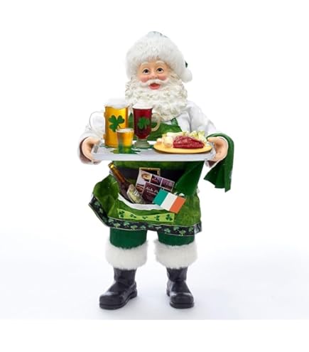 Amazon.com: Santa's Workshop 5625 Italian Santa Figurine