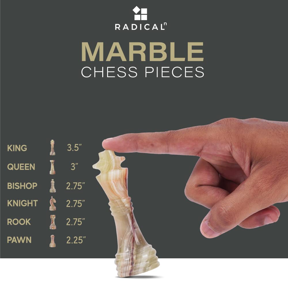 Radicaln Marble Chess Set 15