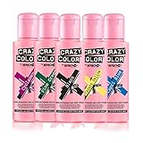 Crazy Color Renbow Semi-Permanent Hair Colour Cream Dye 100ml