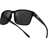 Jefoo Polarized Fishing Sunglasses for Men Women Kayaking Surfing Driving Lightweight Sports Sun Glasses UV Protection