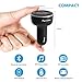 Bluetooth Radio Transmitter, Paxcess Wireless In-Car Bluetooth FM Transmitter Radio Adapter Hands-free Car Kit with Dual USB Car Charger, TF Card Slot for All Smartphone Audio Players