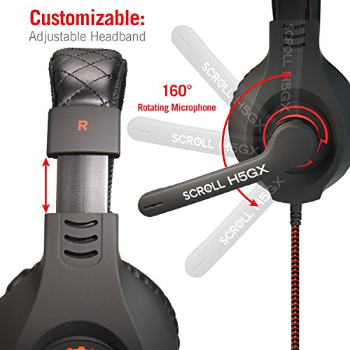 Etekcity-H5GX-Professional-Wired-Gaming-Headsets-Lightweight-Over-Ear-Stereo-Headphones-with-Micfor-PC-MACBlackRed