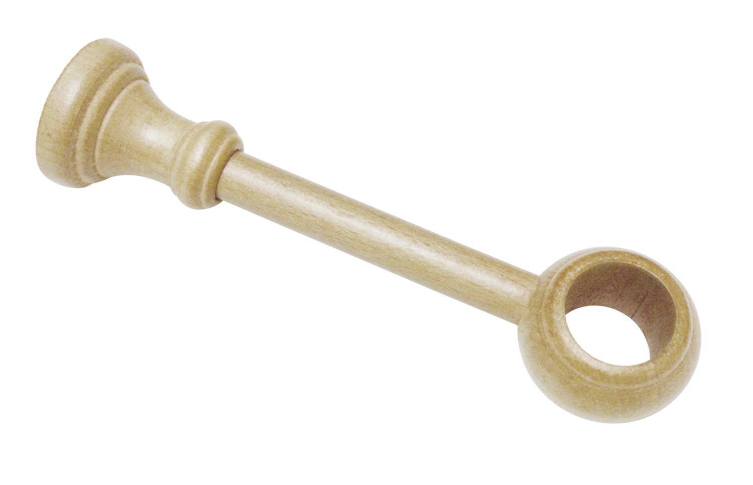 GARDINIA Closed carrier for diameter 28 mm, natural 17 cm