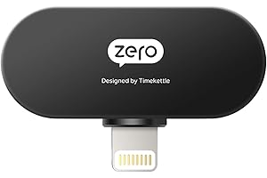 Timekettle Zero Language Translator Device – Supports 40 Languages & 93 Accents Mini Size Voice Translator & Voice Recorder for Traveling Learning Business for iOS (Not Suitable for iPhone15)