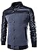 Neleus Men's Stand Collar Slim Fit Lightweight Varsity Baseball Jacket