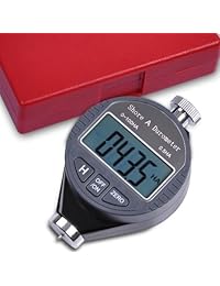 Nueva visualización LCD Medidor Digital de dureza Shore hule Dureza Tester tipo A
