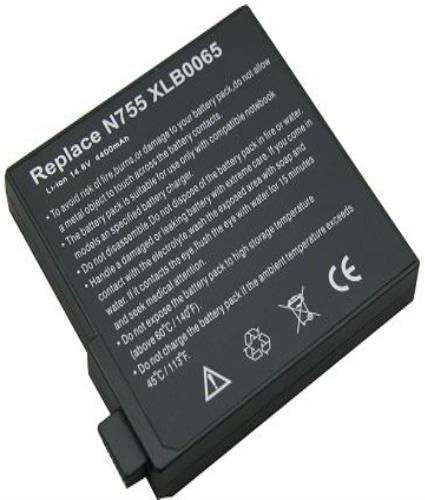 FUJITSU/SIEMENS Hummer Radeon 9000 Mobility 4400mAh/65Wh 8 Cell Li-ion 14.8V Black Compatible Battery