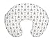 Org Store Premium Nursing Pillow Cover | Slipcover for Breastfeeding Pillows (White w/Gray Arrows)