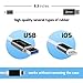 2017 Best iPhone Lightning Flash Drive for iOS USB 3.0 3.3FT - 3 in 1: Charging Cable Flash Drive External Udisk - Storage for iPad iPhone 5 6 7 Mac - More Memory for Cell Phone 16 GB