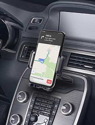 Mpow 051 Car Phone Mount, CD Slot Car Phone Holder, Car Mount with Three-Side Grips and One-Touch Design Compatible iPhone 11/11Pro/11Pro Max/Xs MAX/XR/XS/X/8/8Plus, Galaxy S10/S10+/S10e/S9/S9+/N9/S8