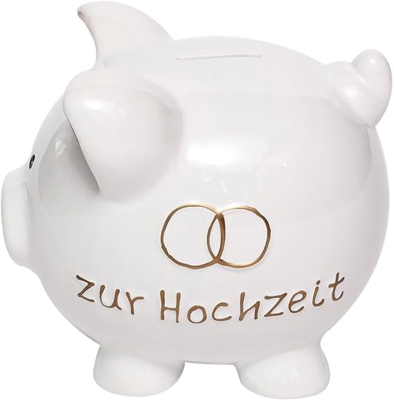 Gift Wrapping Supplies Sparschwein Xxl Gold Gemeinsames Gluck Unendlichkeit Geldgeschenk Liebe Hochzeit Boxes 