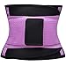 VENUZOR Waist Trainer Belt for Women - Waist Cincher Trimmer - Slimming Body Shaper Belt - Sport Girdle Belt (UP Graded)(Purple,X-Large)