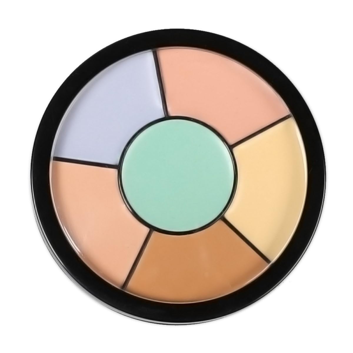 KARLOR 6-in-1 Creamy Concealer Palette - Cream Colour Correction Concealer Make Up Colour Correcting Palette for Dark Circles, Anti-Age Highlighter, Mixed Complexion