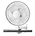 Air King Clip Fan, White primary