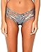 iHeartRaves Black Hologram Micro Cut Out Booty Shorts Bottoms (Small/Medium)