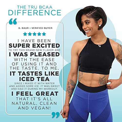 TRU BCAA, Plant Based Branched Chain Amino Acids, Vegan Friendly, Zero