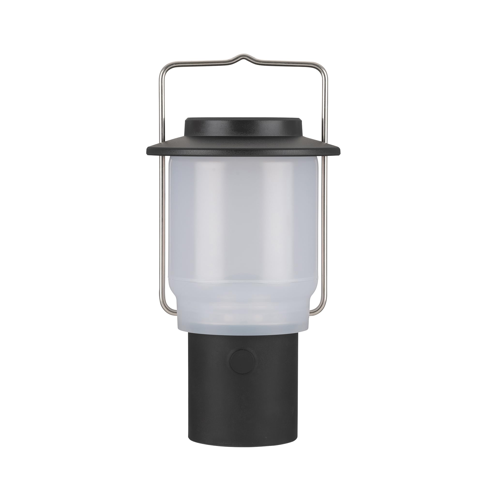Snow Peak Home & Camp Lantern, Black, Lightweight Rechargeable Dimmable Light with Adjustable Handle for Camping, Outdoors and Home