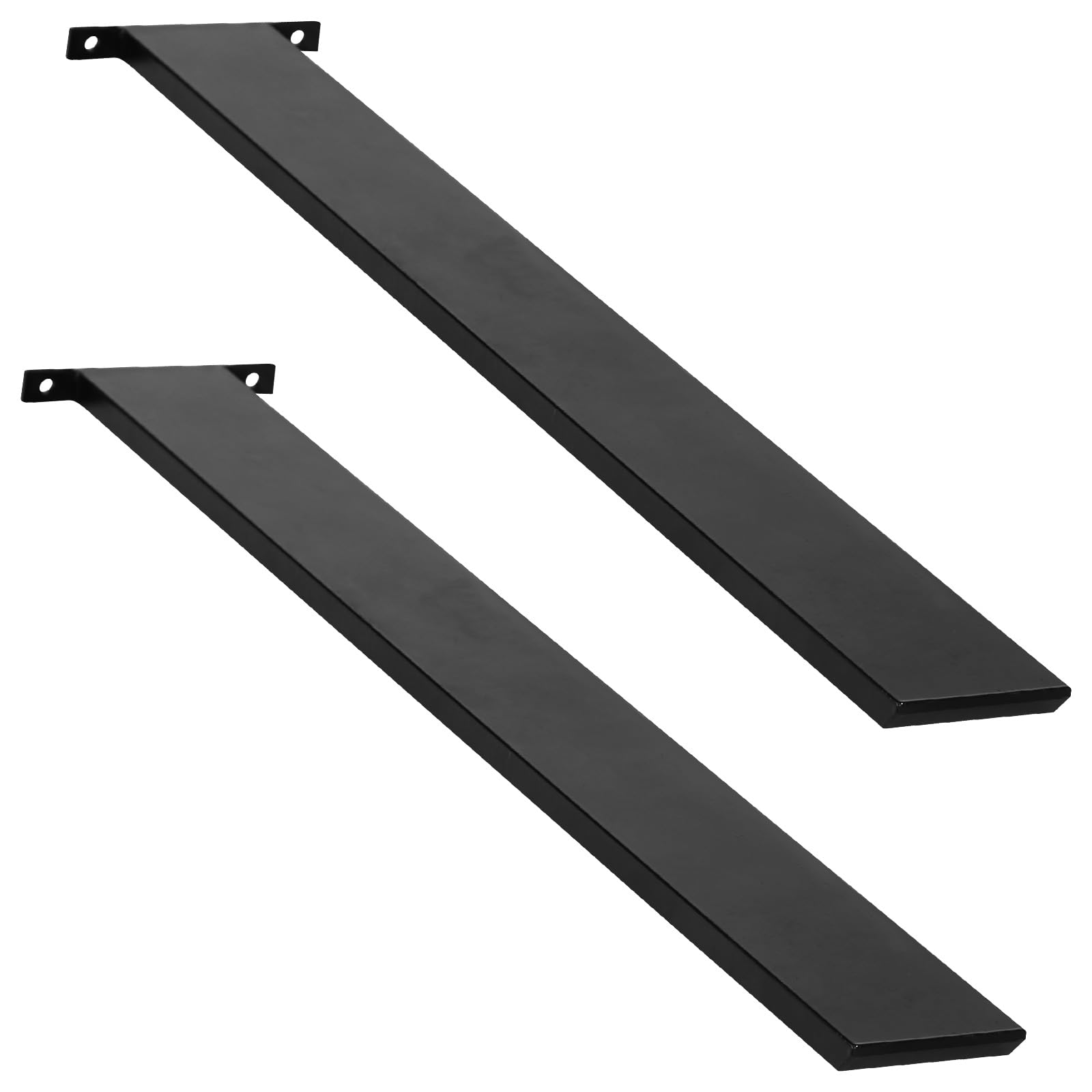 Photo 1 of Hidden Island Countertop Support Bracket, 2 Pack Heavy Duty Iron Kitchen Island Support Floating Bracket with Screws for Granite/Wood/Concrete/Quartz Countertops, 34 Inch