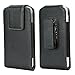 Kingsource Vertical Swivel Belt Clip Holtser Pouch, Holster Cover Pouch Holder Compatible For iPhone 12 iPhone 11 Pro iPhone XS AND iPhone X Color Black Fits With A Naked Phone Or With a Skin Cover On
