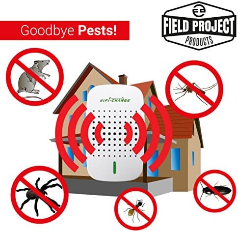 PestByGoneUltrasonic Pest Repellent Repels Rodents, Mice, Rats, Cockroaches, Mosquitoes and Spiders 100% Safe Home Pest Control