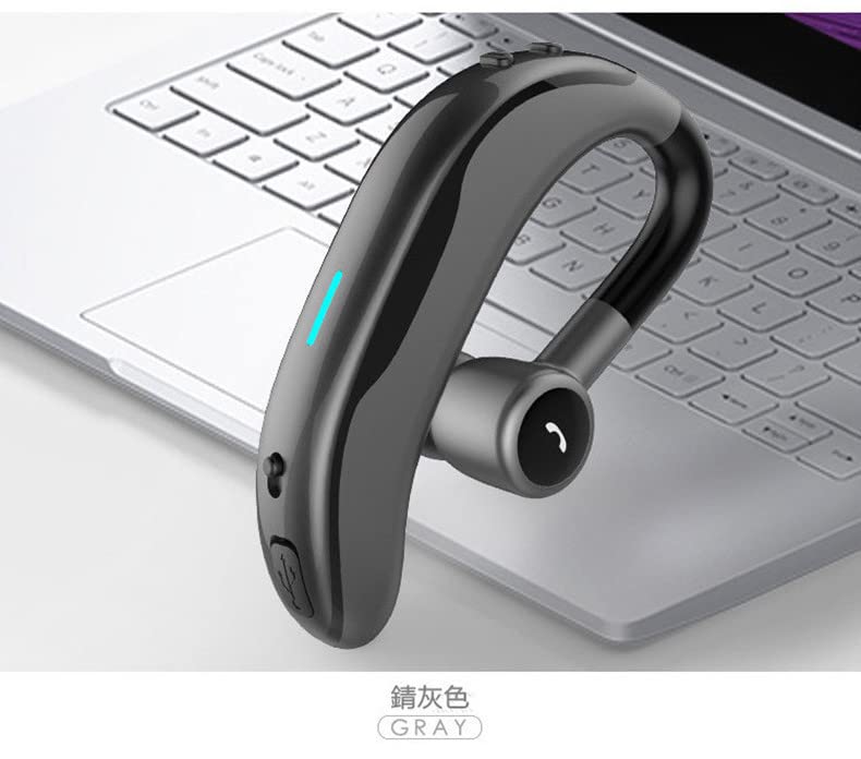 Shot Case In-Ear Bluetooth Headset for iPhone 7 Plus Smartphone Wireless Hands- Business Sound Grey