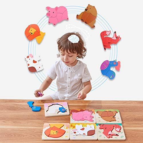 wooden puzzles for one year olds