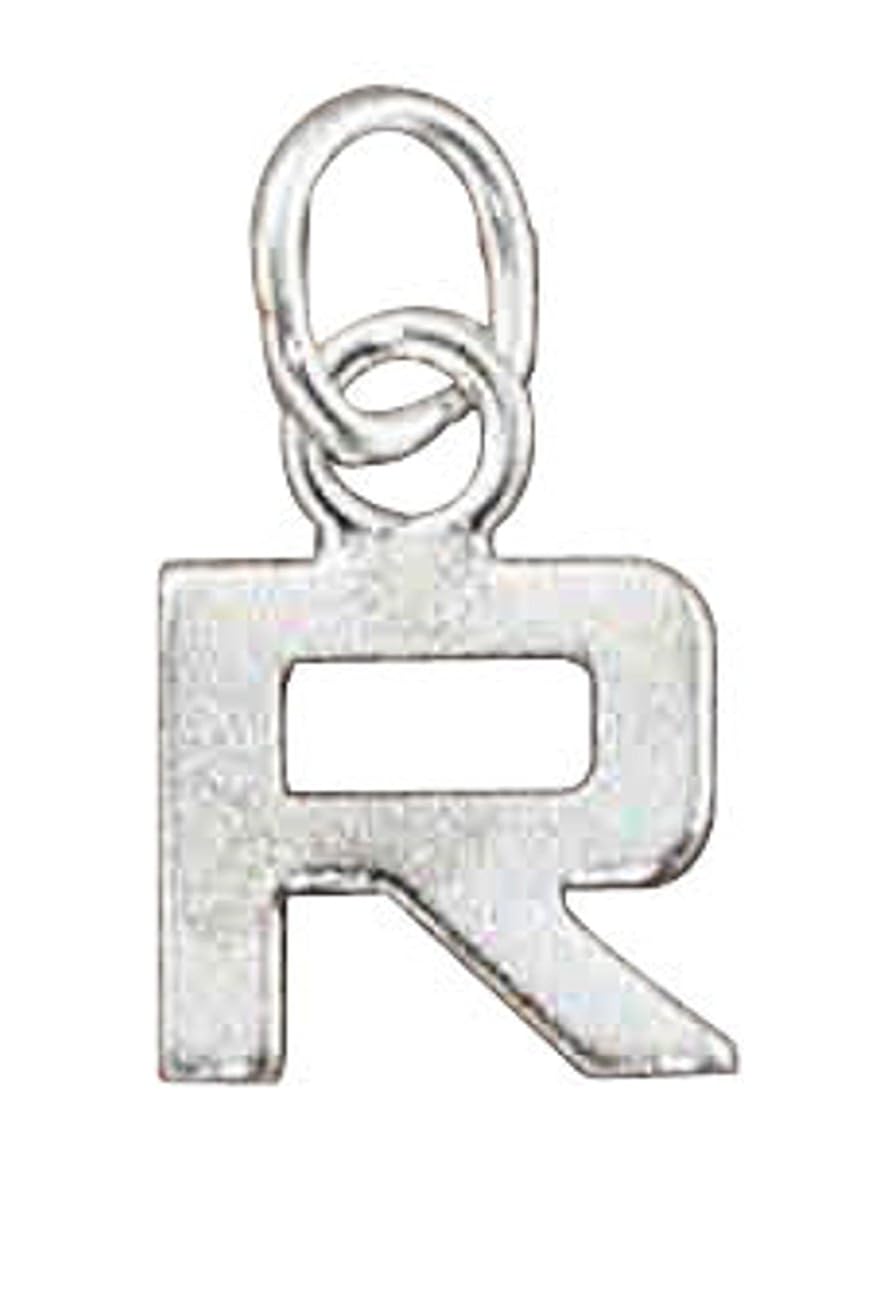 Incredible Discounts Sterling Silver Womens 24 1mm Box Chain Lined Letter R Pendant Necklace Clothing Novelty Items Loumarronie Com