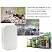 AI Cluster WiFi Door and Windows Sensor Magnets Smart Phone APP Control Doorbell Compatible with Alexa Google Assistant,Wireless Security Alarm Door Open Chime for Home Bussiness Burglar Alert