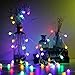 Multicolor Led String Lights,Globe String Lights Indoor Outdoor 34Ft 100LED String Lights Plug in UL Listed Remote,IP65 Waterproof Xmas Decorative Starry String Lights for Bedroom,Patio,Party