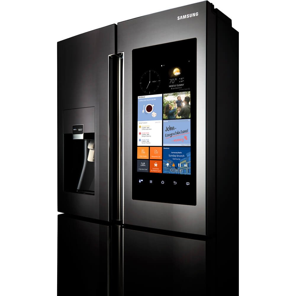 Appliances Samsung 22 Cu. Ft. Black Stainless 4 Door Family Hub Counter Depth Refrigerator Appliances Samsung 22 Cu. Ft. Black Stainless 4 Door Family Hub Counter Depth Refrigerator