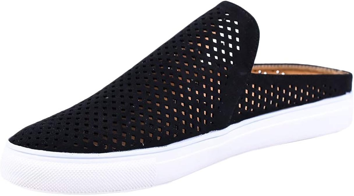 backless platform sneakers