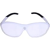 Python Prescription Adaptable Racquetball (Squash) Eye Protection, (Eyewear, Goggle, Eyeguard) Black & White Available