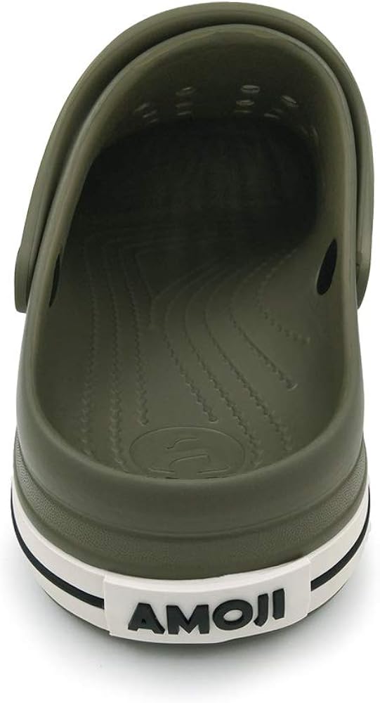  | Amoji Unisex Garden Clogs Slip On Shoes CL1820 | Mules & Clogs
