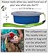 AVALEISURE Collapsible Silicone Travel Cup - The Genuine 10oz Foldable Drinking Mug with Lid, BPA Free, Water, Coffee, Tea, Snacks for Hiking, Camping, Picnic (navy)