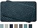 Bounce Comfort Caicos Extra Thick Premium Memory Foam Bath Mat Set of 2 with BounceComfort Technology, 20 x 32