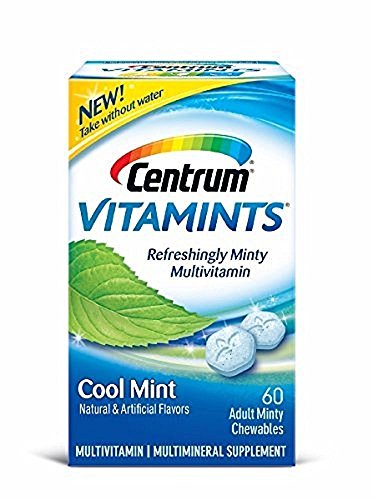 Centrum Vitamints Refreshingly Minty Multivitamin, Cool Mint, 60 Count
