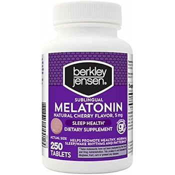 Berkley Jensen 5mg Melatonin Sleep Health, 250 ct.