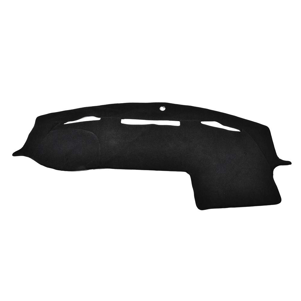Facaimo Black Dashboard Cover Dash Cover for 2011-2016 Dodge RAM 1500 2500 3500 Dashmat Dashboard Mat Carpet, Custom Fit Easy Installation
