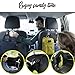 CARSYS Car Back Seat Headrest Hanger Holder Hooks for Bag Purse Pocketbooks Handbags Schoolbags Bottles Grocery Cloth Drop Stop Vehicle Space Organizer (Black - Set of 2)