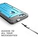 Nexus 6P Case, SUPCASE [Heavy Duty] Belt Clip Holster Case for Google Nexus 6P (2015 Release) [Unicorn Beetle PRO Series] Full-Body Rugged Hybrid Protective Cover with Screen Protector (Blue/Black)
