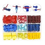 Salipt Quick Splice Solderless Terminals and T-Tap Electrical Connector Assortment Kit 120pcs with Case