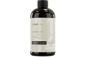 VINEVIDA [16 Fl Oz] Scent NO. 1114 Fragrance Oil for Cold Air Diffusers, Aromatic Notes of Peach, Orange Blossom, Honeysuckle & Vanilla Essential Oils for Diffuser Oil Refill & Air Freshener Spray