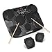 PylePro Portable Drums, Tabletop Drum Set, 7 Pad Digital Drum Kit, Touch Sensitivity, Wireless Electric Drums, Drum Machine, Electric Drum Pads, LED Display, Mac & PC (PTED01) primary